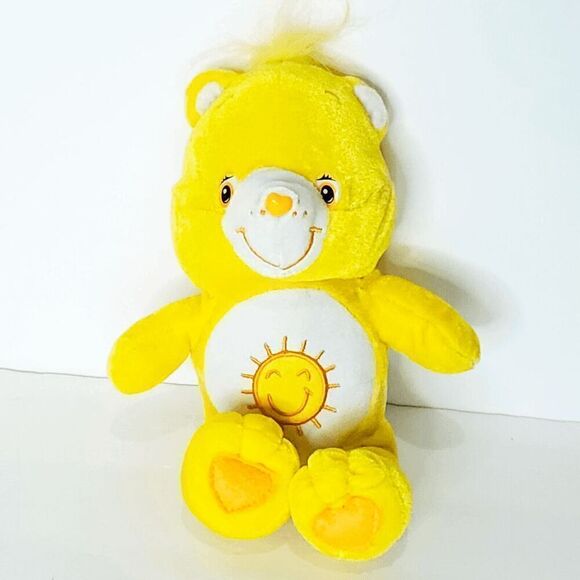 NWT VTG 2004 Care Bears 8.5'' Sunshine Bear Stuffed Animal Collectable - Picture 1 of 7